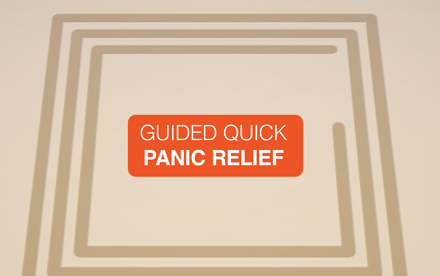 Box-breathing timer — 96-second reset